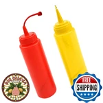 Stobok 2PCS Fake Mustard Ketchup Bottle Salad Dressing Prank Toys Kids Halloween. Fixed Price $27.73.