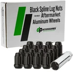 Black Lug Nuts For 1995-1998 Nissan 200SX With Aftermarket Wheels. Fixed Price $47.00.