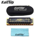 Easttop T008K Diatonic Blues Harmonica 10HOLE Professional Gift. Fixed Price $25.89.