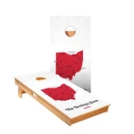 Cornhole Boards Buckeye State Foldable Legs Poplar Wood Regulation Size. Fixed Price $454.64.