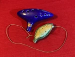 12-HOLE Legend Of Zelda Ocarina Time Triforce Link Alto Ceramic Replica &. Fixed Price $18.00.