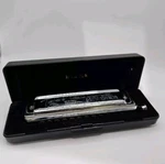 Hohner 7539-C Toots Hard Bopper Key Of Chromatic Harmonica Chrome. Fixed Price $250.00.