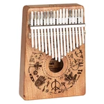 Sela Mahogany Art Series Kalimba Thumb Piano 17 Keys With Padded Carrying.... Fixed Price $94.87.