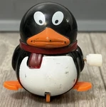 Vintage Robin Reed Penquin Wind Up Toy Winter Christmas Holiday. Fixed Price $9.99.