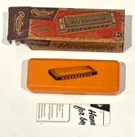 Ridley's 10 Hole Harmonica With Sturdy Case, Cleaning Cloth & Instructions 2015. Fixed Price $14.99.