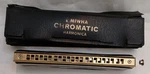 Miwha Chromatic Harmonica - Soft Plastic Case Some Dents, Good Sound. Fixed Price $34.85.