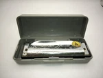 Hohner Special 20 Diatonic Harmonica Key Chrome Finish With Case. Fixed Price $21.00.
