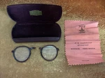 Vintage F.e. Harriott Optometrist Windsor N.s Case, Cleaning Cloth. Fixed Price $36.25.