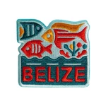 Vagabond Heart Belize Iron Patch - 2.75 Tall X 3.00 Wide, Multicolored. Fixed Price $14.29.