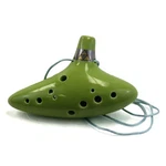 Green Ocarina Of Time Ceramic (12 Hole) Replica Prop Legend Zelda Cosplay. Fixed Price $23.79.