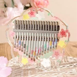 Kalimba Thumb Piano 17 Keys Beginner Finger Musical Gift For Adults Kids. Fixed Price $22.48.