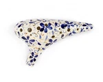 Tng Ocarina Alto/c/ac 12-HOLE White & Blue High-quality Single For. Fixed Price $367.62.