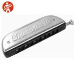 Hohner 253-C Chrometta Chromatic 10-HOLE Silver Harmonica Key Of New. Fixed Price $119.99.
