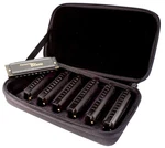 New Hohner Piedmont Blues Set Of Harmonicas With Case, PBH7. Fixed Price $42.50.