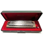 Vintage Hohner Harmonicas Super 270/48 Chromonica With Case Made Germany. Fixed Price $50.96.