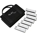 Fender Blues Deluxe Harmonica Set (7PACK With Case, Keys Of C,g,a,d,f,e And Bb). Fixed Price $79.99.