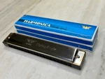 M. Brother Flying Eagle 20-HOLE Harmonica W/ Original Box. Fixed Price $29.00.