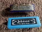 Johnson The Blues King Diatonic Harmonica Key Case. Fixed Price $7.99.