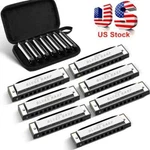 Diatonic Harmonica Blues Harp 10 Hole Silver Mouth Organ Gift. Fixed Price $9.09.