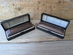 (2) Two Suzuki MR-550 Pure Harp Key Of & D Japan Harmonicas W/case. Fixed Price $145.00.