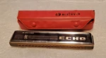 Hohner Echo Tremolo Harmonica 2409/40 Key Of. Fixed Price $38.95.
