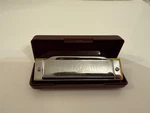 Suzuki Folk Master 1072 Harmonica Key Of Made In Japan W/ Case. Fixed Price $24.99.