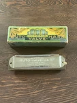 Vintage M. Hohner Auto Valve Harp Harmonica Key Of Silver Metal Original Box. Fixed Price $74.99.