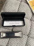 Swan Blues Power 10 Hole Key Harmonica With Case. Fixed Price $12.99.