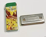 M. Hohner Harmonica 54/64 & The Echo Harp-germany-w/orig. Box. Fixed Price $99.99.