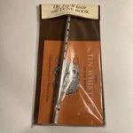 The Tin Whistle And Tune Book 55 021 White Williamsburg Souvenir. Fixed Price $20.30.