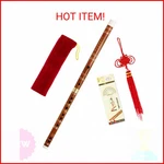 Kmise Bamboo Flute Dizi Traditional Handmade Chinese Musical Instrument Vintage. Fixed Price $28.53.