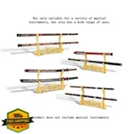 Ycxyq Bamboo Flute Display Stand 2 Layer Wood Color. Fixed Price $34.99.