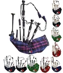 Aar Bagpipe Black Finish Silver Mounts Pride Of Scotland/highland. Fixed Price $98.99.