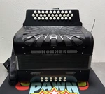 Hohner Compadre 3-ROW Diatonic Accordion, No Case/box. Fixed Price $1099.99.