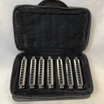 Silver Creek Iron Works Harmonica Set Of 7 - G & Black With. Fixed Price $47.93.