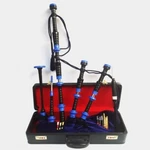 Brand New Scottish Great Highland Beautiful Blue Mounts Bagpipes With Cover. Fixed Price $269.99.