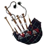 Scottish Great Highland Rosewood Bagpipe Full Silver Mounts Case Tutor Book. Fixed Price $94.99.