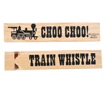 24 New Wooden Train Whistles About 6" Fast Shipping Party Carnival. Fixed Price $17.60.