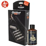 Hohner M20135XP 5-PACK Rocket Key Of C,g,a,d,b Harmonica Set W/ & Polish. Fixed Price $256.99.