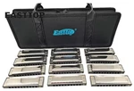 Easttop 10HOLE Diatonic Blues Set Of 12 Key Harmonicamouth Organ. Fixed Price $99.99.