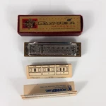 Hohner Panarmonic Lancer Key Of "c" Harmonica Box Made Ireland Vintage. Fixed Price $65.00.