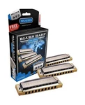 Hohner Blues Harp G-c-a Propack (3P532BX). Fixed Price $127.84.