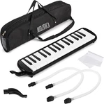 Tosnail 32 Key Melodica With Carrying Bag, Double Tubes Mouthpieces, Wipe Cloth,. Fixed Price $26.73.