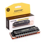 Easttop Updated Diatonic Harmonica 10HOLE Professional Blues Harp Mouth Organ. Fixed Price $25.89.