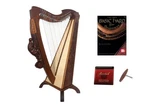 Roosebeck Woodlands Harp 26-STRINGS W/ Chelby Levers + Learn To Play Book. Fixed Price $789.99.