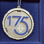 Rare Clarke University Commemorative Christmas Ornament 175 Years 1843 To 2018. Fixed Price $30.00.