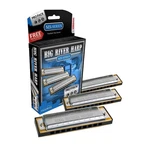 Hohner 3P590BX Big River Harmonica Pack In Keys Of C, G, And Pro. Fixed Price $79.99.