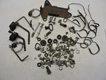 Suzuki GS450T 1980 Frame Nuts & Bolts Odds Ends A27. Fixed Price $20.00.