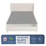 Greaton, 0.75-INCH Vertical Wooden Bunkie Board/bed Slats, Queen, Grey. Fixed Price $127.91.