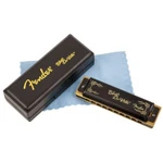 Fender Blues Deville 10-HOLE Diatonic Harmonica With Case, Key Of. Fixed Price $42.99.